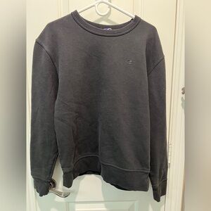 Champion Black Crewneck